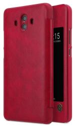 Nillkin QIN Huawei Mate 10 tok álló (aktív Flip, oldalra nyíló, S-View Cover) piros (GP-73596)