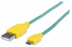 Manhattan Cablu Manhattan, Micro USB 2.0, 1.8m (MHT393997)