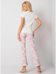  Factoryprice Női nyomtatott pizsama kétrészes ASIF fehér BR-PI-3256_378443 XL