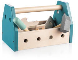 ZOPA Set de instrumente din lemn într-o cutie, albastru (BD8595114450565)