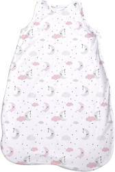 Lorelli Sac de dormit, primavara/vara, pentru copii cu inaltimea maxima de 85 cm, Pink Moons & Stars (20810345202)