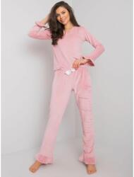  RUE PARIS Női bársony pizsama nadrággal Camille RUE PARIS rózsaszínű RV-PI-7394.23X_381201 L