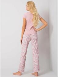 Factoryprice Női mintás pizsama DIANE világos rózsaszín BR-PI-3260_378412 XL
