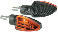 LAMPA Arrow motorkerékpáros index - karbon - H21W - párban