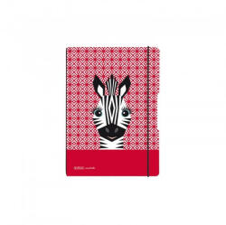 Herlitz my. book flex A6 füzet 40 lapos pontozott belív Cute Animals Zebra (50039838) (50039838)