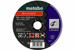 Metabo vágótárcsa 150x1, 6x22, 23 NOVORAPID ACÉL TF 41 (616507000)