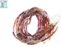  Spinel Mixt Margele Pietre Semipretioase Disc Fatetat 1, 4-2 x 3-4 mm