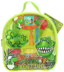 Nice Group Set plastelina cu accesorii in rucsac cu dinozaur