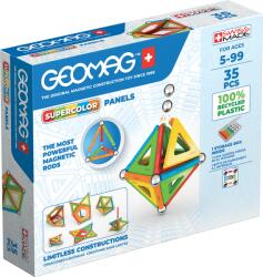 Geomag Supercolor reciclat 35 de piese (GEO377) Jucarii de constructii magnetice