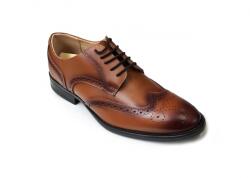 Lucianis style Pantofi barbati eleganti, din piele naturala, Maro - CIUCALETI SHOES - 993MD (993MD)