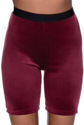 KILLSTAR Pantaloni scurți femei KILLSTAR - Luna Cycle Bike - BURGUNDY - KSRA003457