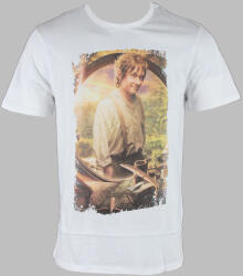 NNM tricou pentru bărbați Hobit - Bilbo - alb - HOBTS-1201-BLANCL