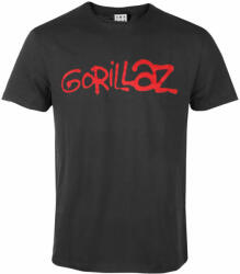 AMPLIFIED Tricou bărbătesc GORILLAZ - LOGO - charcoal - AMPLIFIED - ZAV210J38_CC