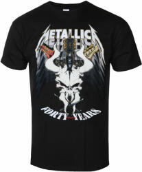 NNM Tricou bărbați Metallica - 40th Anniversary Forty Years - NEGRU - RTMTLTSBFOR