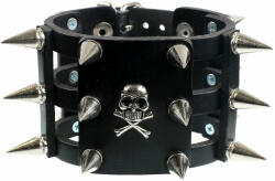 Leather & Steel Fashion Brăţară Craniu - LSF1 35