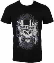 ROCK OFF tricou stil metal bărbați Guns N' Roses - Faded Skull - ROCK OFF - GNRTS17MB