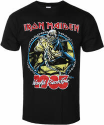ROCK OFF Tricou pentru bărbați Iron Maiden - World Piece Tour '83 V2 BL - ROCK OFF - IMTEE123MB
