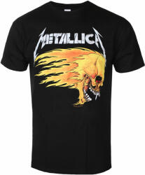 NNM Tricou bărbătesc Metallica - Flaming Skull Tour 94 Black - RTMTLTSBFLA
