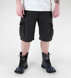 MIL-TEC pantaloni scurți pentru bărbați MIL-TEC - Aviator SUA - Pre-spălare neagră - 11404002