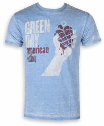 ROCK OFF tricou stil metal bărbați Green Day - American Idiot - ROCK OFF - GDBO01MBL