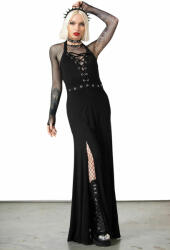 KILLSTAR Rochie femei KILLSTAR - Tristania Maxi Halter - Negru - KSRA005646