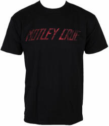 ROCK OFF bărbați tricou Mötley Crue - Distressed Siglă - ROCK OFF - MOTTEE16MB