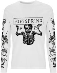 NNM Tricou bărbătesc cu mânecă lungă Offspring - Skeletons - White - RTTOSLSWSKE