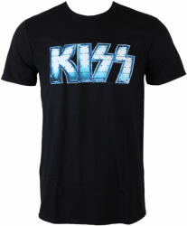 Low Frequency tricou stil metal bărbați Kiss - Metallic logo - LOW FREQUENCY - KITS05004