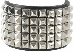 Leather & Steel Fashion Brățară Pyramids 5 - LSF1 82