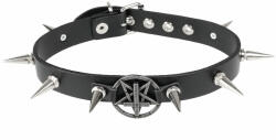 Leather & Steel Fashion Colier / choker Pentagramă - LSF9 14