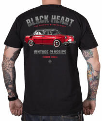Black Heart tricou de stradă bărbați - VINTAGE MB - BLACK HEART - 001-0148-BLK