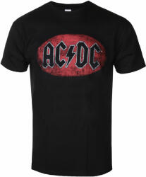 ROCK OFF tricou stil metal bărbați AC-DC - Oval Logo Vintage - ROCK OFF - ACDCTS70MB
