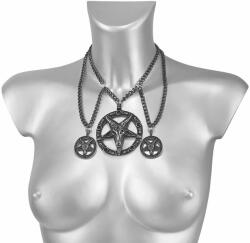 Leather & Steel Fashion Colier SIGIL OF BAPHOMET - LSF9 49