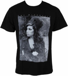 ROCK OFF tricou stil metal bărbați Amy Winehouse - Flower Portrait - ROCK OFF - AMYTS02MB