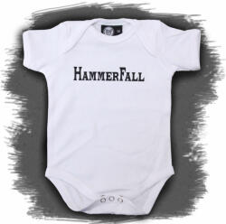 METAL-KIDS puncte copii Hammerfall - Logo - alb - Metal-Kids