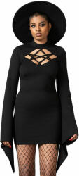 KILLSTAR Rochie femei cu mâneci lungi KILLSTAR - Witchural - Negru - KSRA005657