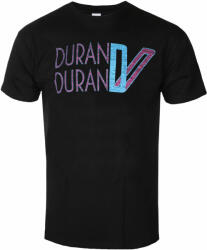 ROCK OFF Tricou bărbați Duran Duran - Double D Logo - ROCK OFF - DDTS02MB