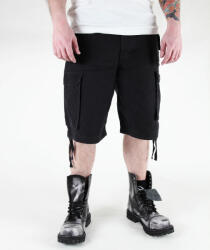 MIL-TEC pantaloni scurți pentru bărbați MIL-TEC - Paraşutist - Pre-spălare neagră - 11403002