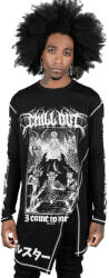 KILLSTAR Tricou unisex cu mâneci lungi KILLSTAR - Chill Out Drape - Negru - KSRA003715