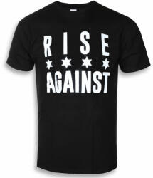KINGS ROAD tricou stil metal bărbați Rise Against - Chicago Flag White - KINGS ROAD - 20099911
