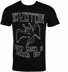 NNM tricou stil metal bărbați Led Zeppelin - USA 1977 - NNM - RTLZETSB1977