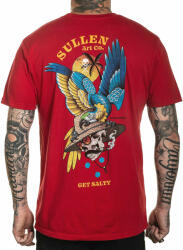 SULLEN Tricou bărbătesc SULLEN - GET SALTY - ROȘU - SCM3017_RD