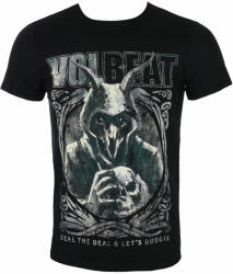 ROCK OFF tricou stil metal bărbați Volbeat - Goat With Skull - ROCK OFF - VOLTS05MB