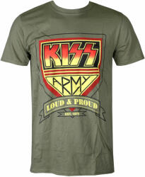 ROCK OFF tricou stil metal bărbați Kiss - Loud & Proud - ROCK OFF - KISSTS07MMG