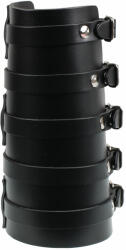 Leather & Steel Fashion Brățară Straps 5 - black - LSF1 21