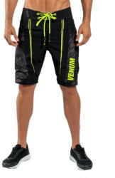 VENUM Pantaloni bărbătești scurți Venum - Aero 2, 0 - Negru / Neo Galben - VENUM-03701-116