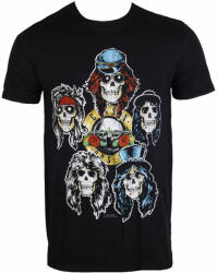 ROCK OFF tricou stil metal bărbați Guns N' Roses - Vintage Heads - ROCK OFF - GNRTS06MB