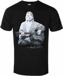 ROCK OFF Tricou bărbați Kurt Cobain - Guitar Live Photo - ROCK OFF - KCTS04MB