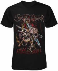 ART WORX tricou stil metal bărbați Six Feet Under - Knife thru the Skull - ART WORX - 711913-001
