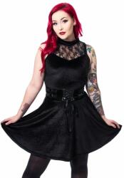 Poizen Industries Rochie de damă Taken with Industrues - ALYSSA - BLACK - POI835